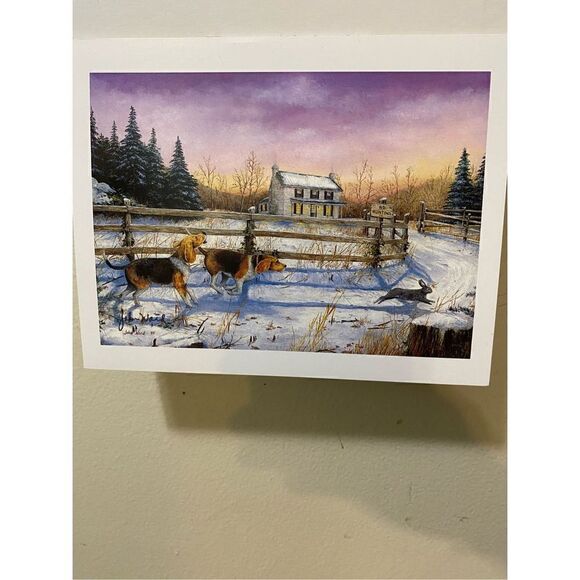 Signed art by John ward - Picture 2 of 6